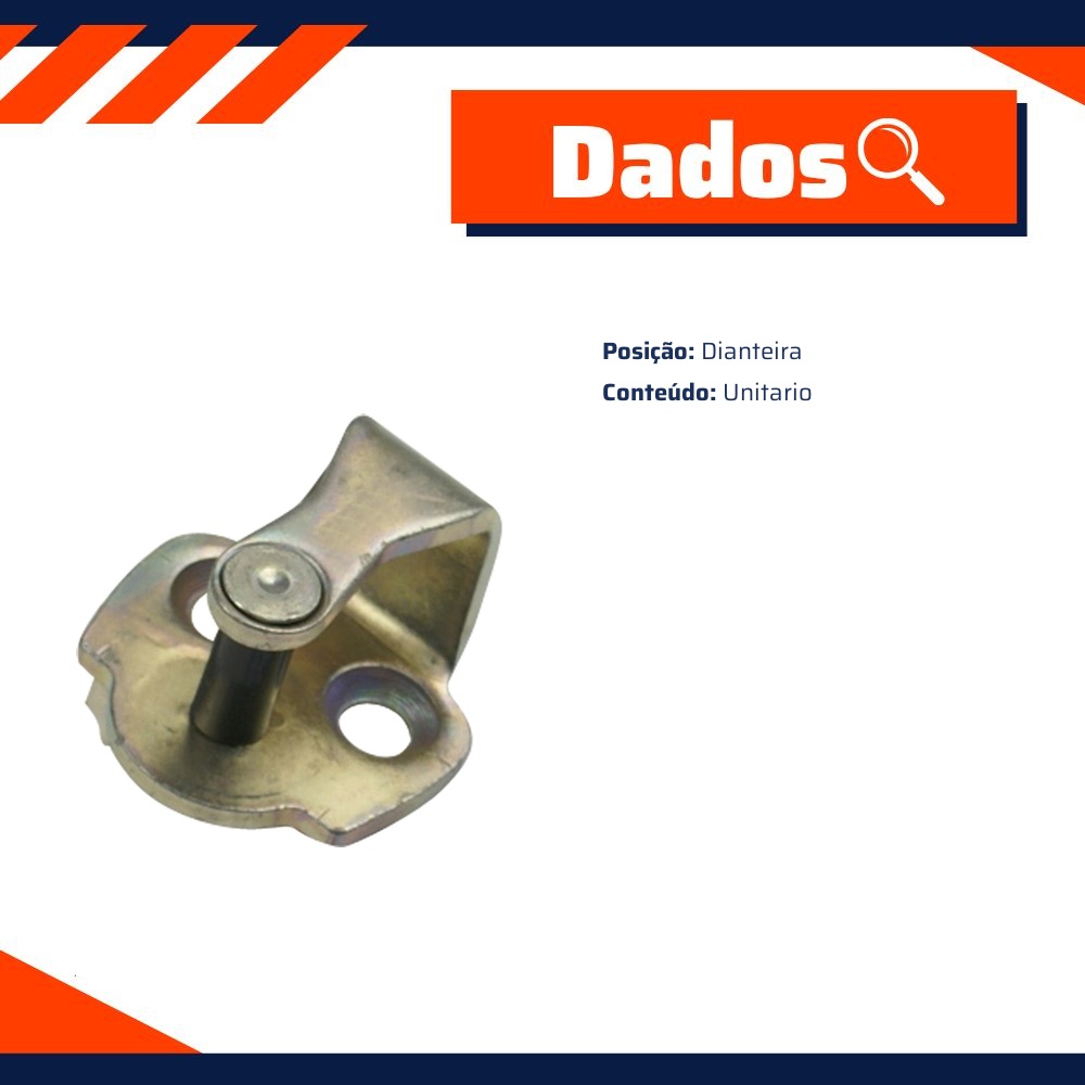 Batente da Porta para Fiat Doblo - Universal Automotive - 70845