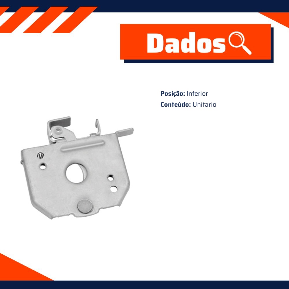 Fechadura do Capô para Renault CLIO e CLIO SEDAN - Universal Automotive - 11315