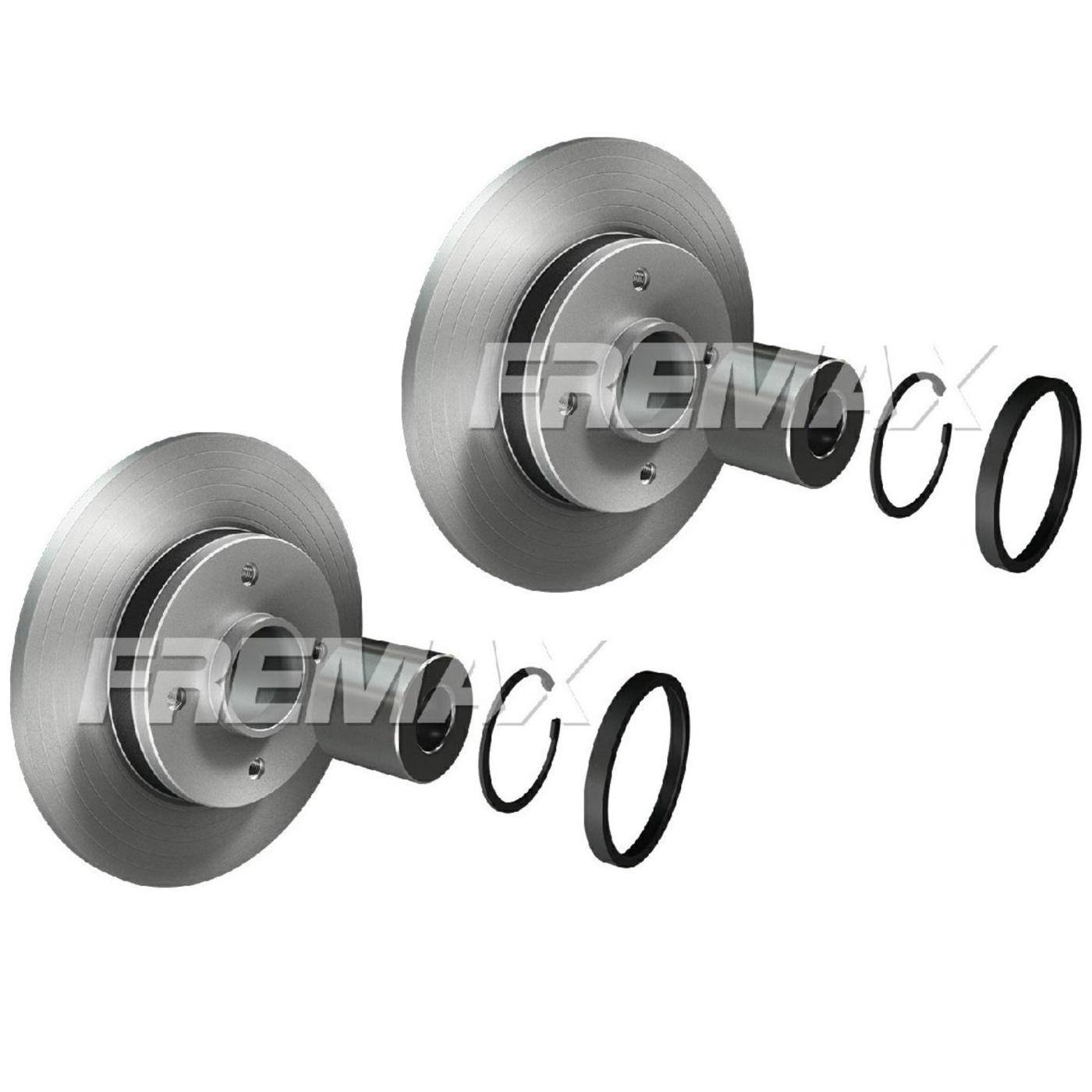 Par Disco de Freio Sólido Traseiro - Fremax - BD4034KT