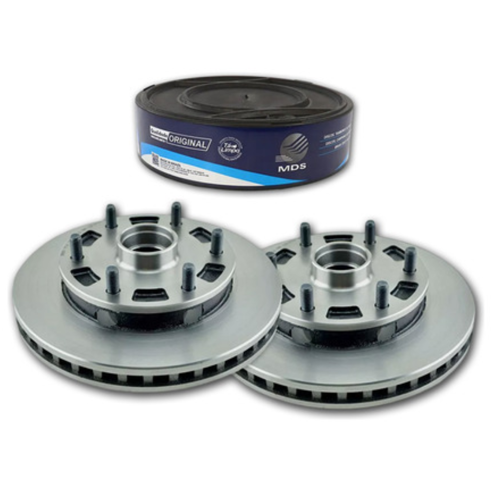Par Disco de Freio Dianteiro Ventilado - MDS - D18A