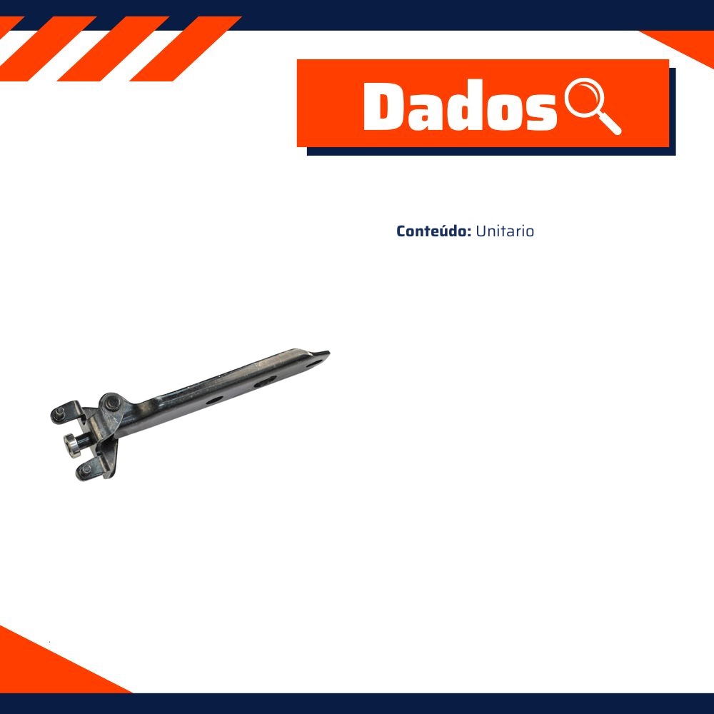 Guia Central da Porta Lateral para Hyundai H 100 - Universal Automotive - 15502