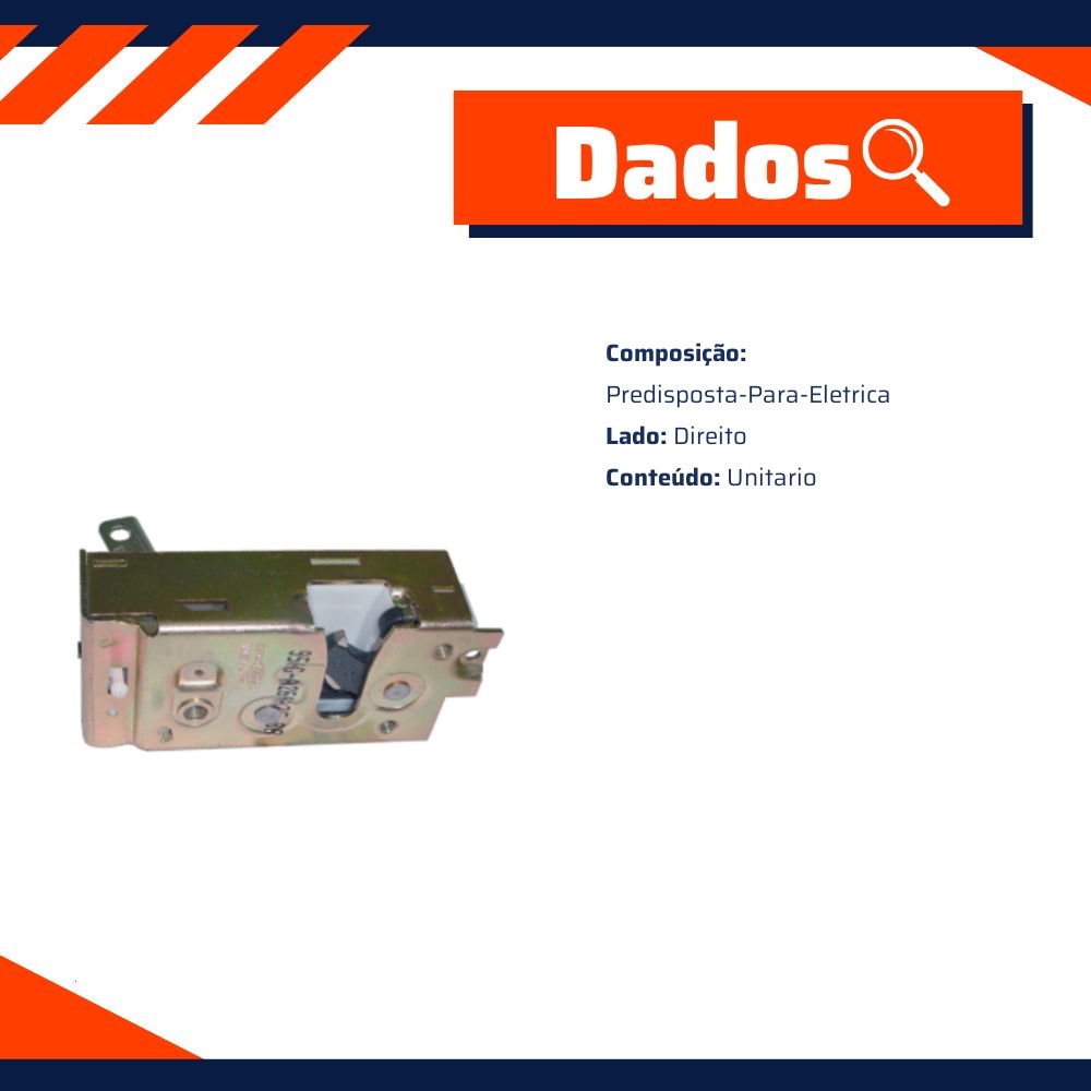Fechadura da Porta Traseira para Ford Escort - Universal Automotive - 30586
