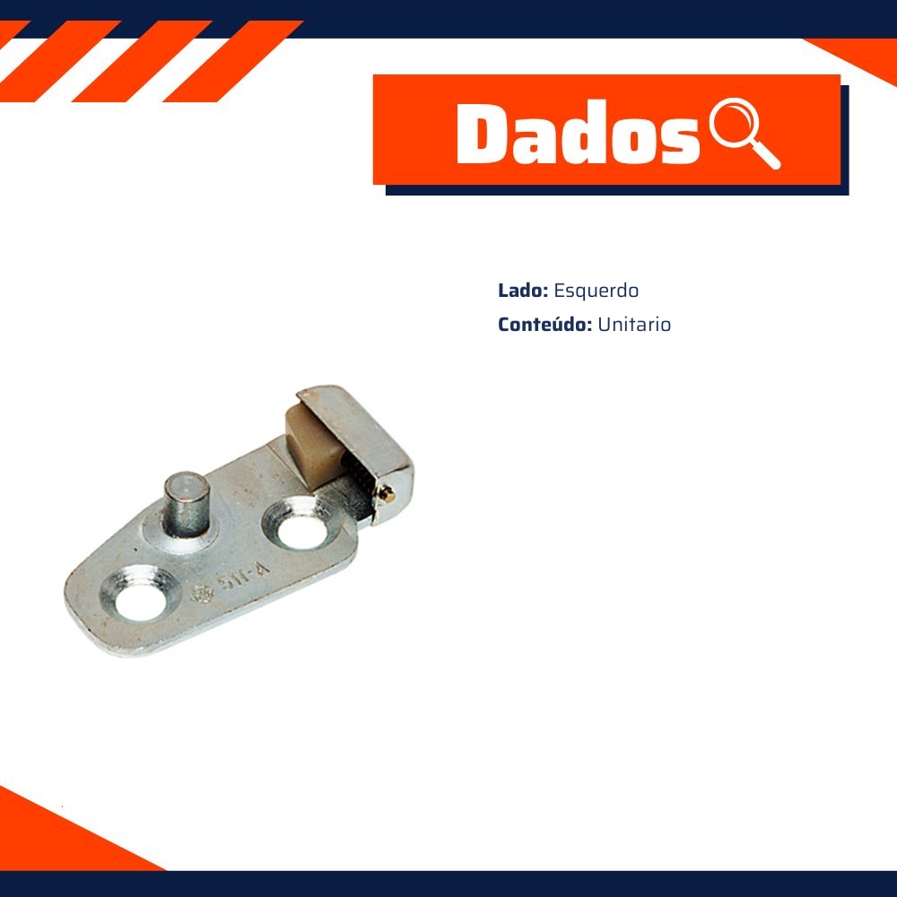 Batente da Porta Dianteira para Ford F-75 e Rural - Universal Automotive - 30165