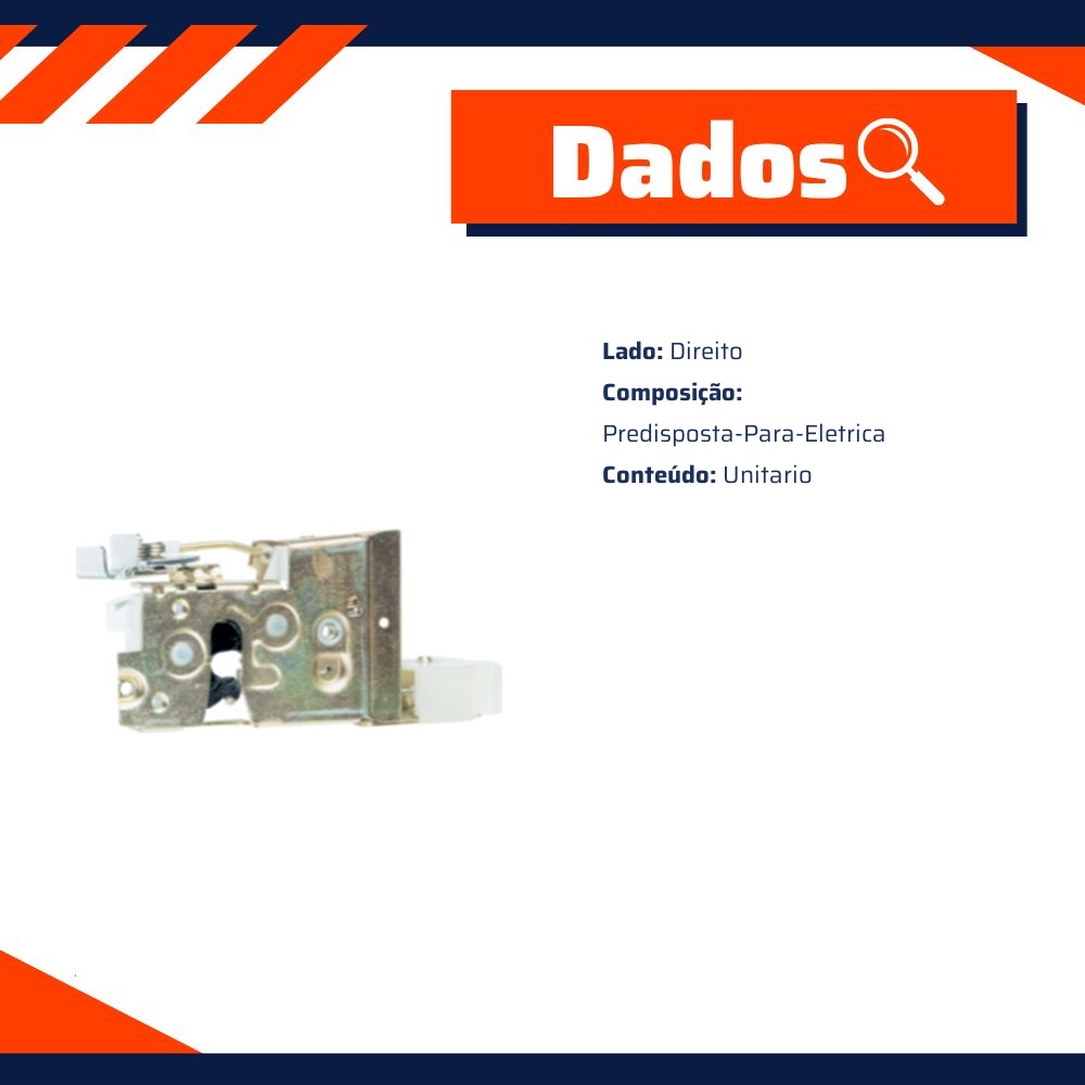 Fechadura da Porta Traseira para Ford Verona - Universal Automotive - 30346