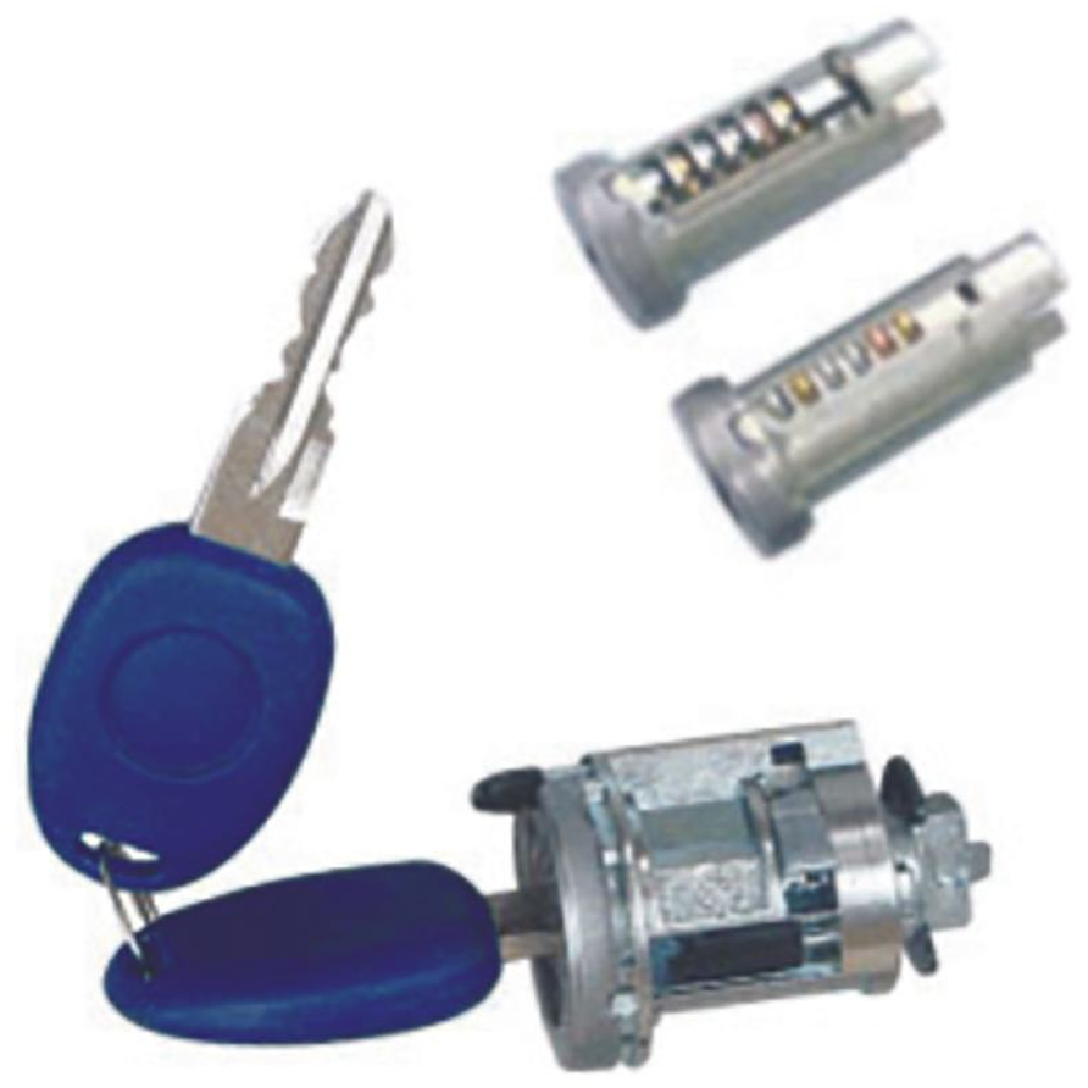 Conjunto de Cilindros Com Chave - Universal - 70308
