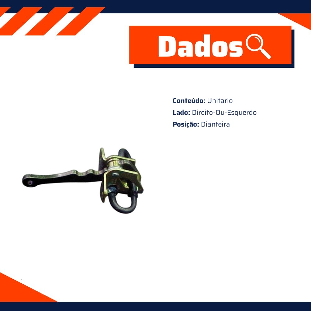 Limitador da Porta para Fiat Marea Weekend - Universal Automotive - 70253