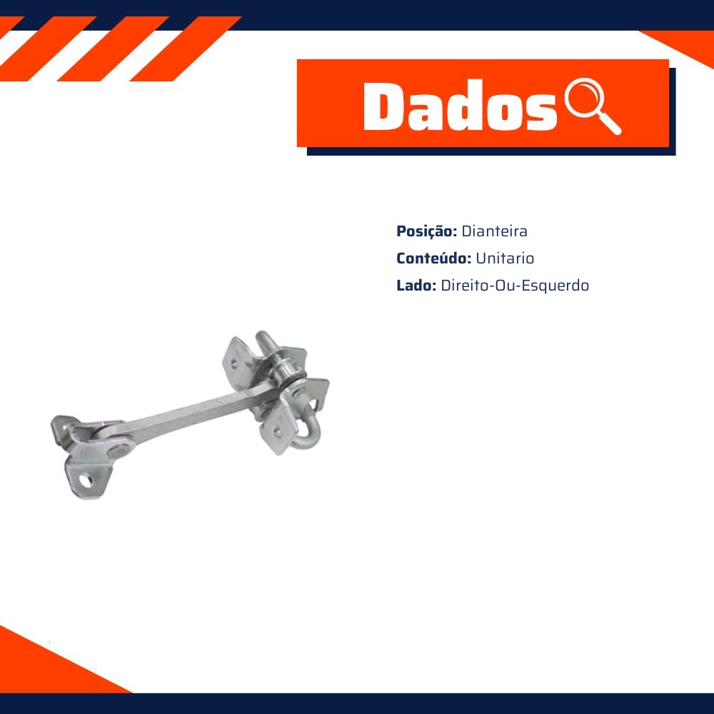 Limitador da Porta para Fiat Siena - Universal Automotive - 70306