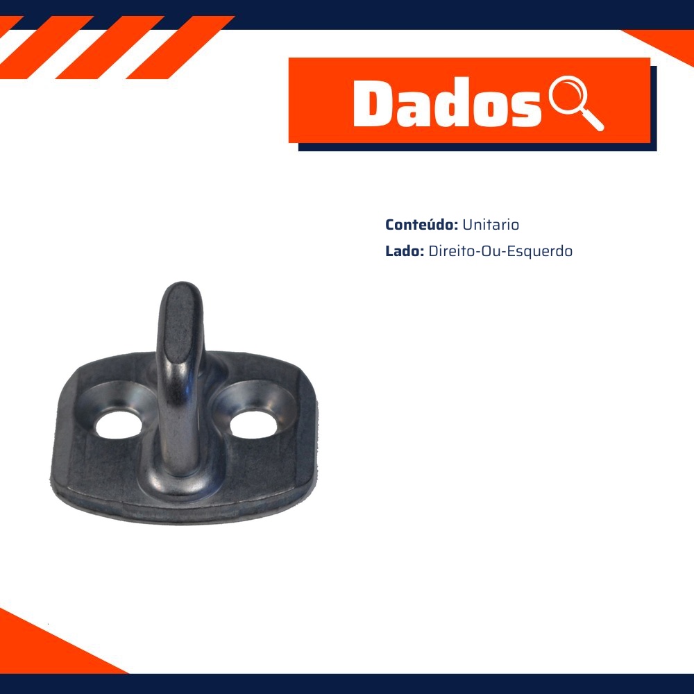 Batente da Porta Dianteira para Volkswagen FOX - Universal Automotive - 22989