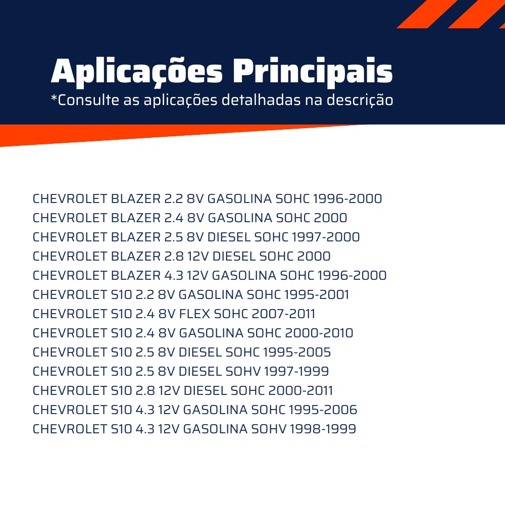 Maçaneta Externa da Porta Traseira para Chevrolet Blazer e S10 - Universal Automotive - 41289