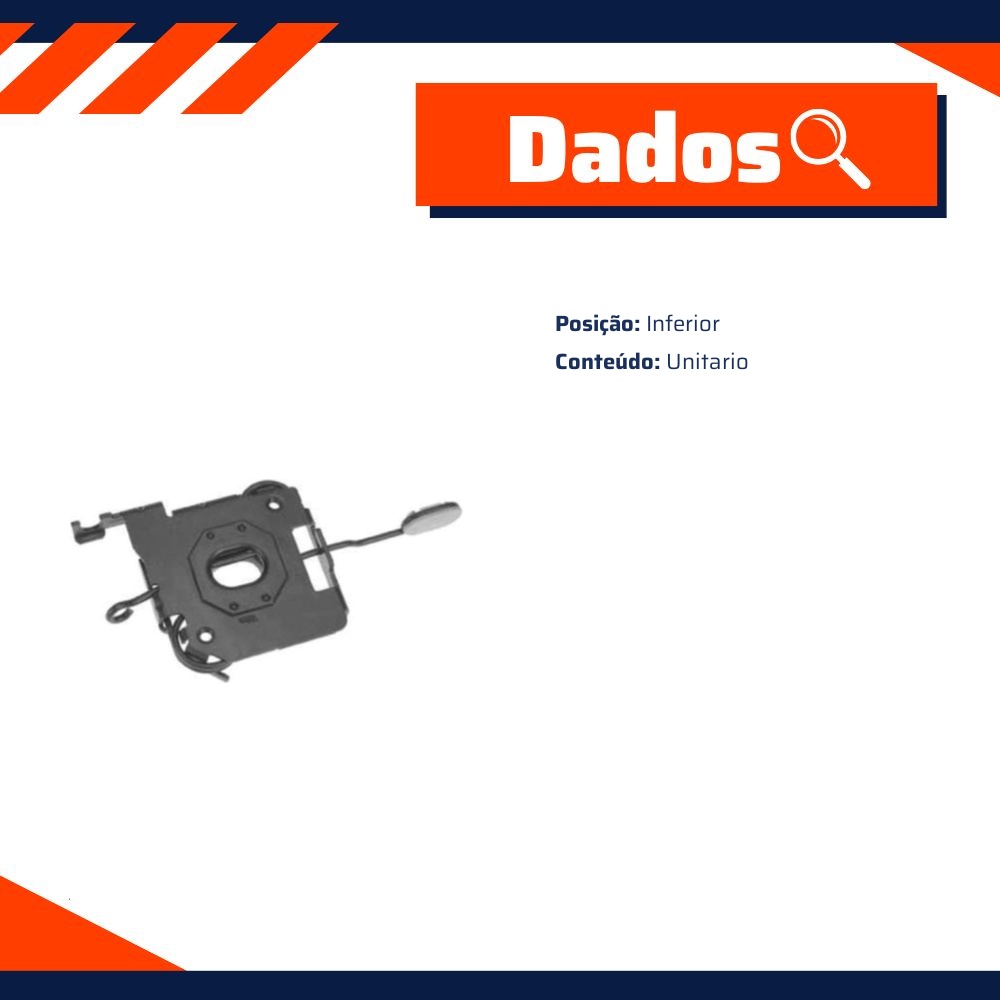 Fechadura do Capô para Ford Ecosport e Fiesta - Universal Automotive - 30783