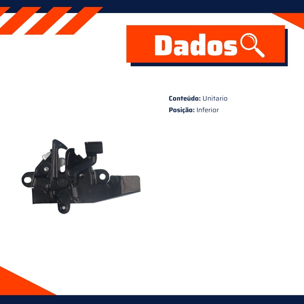 Fechadura do Capô para Toyota Corolla - Universal Automotive - 60456