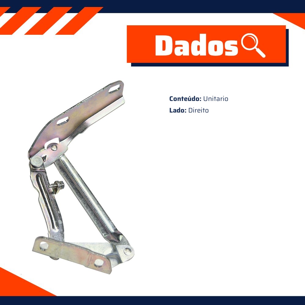 Dobradiça do Capô - Universal - 50672