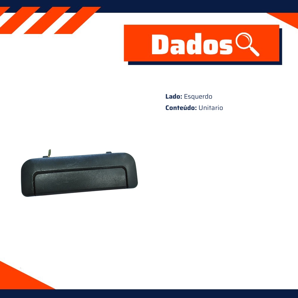Maçaneta Externa da Porta Traseira para Mitsubishi L200 - Universal Automotive - 18271