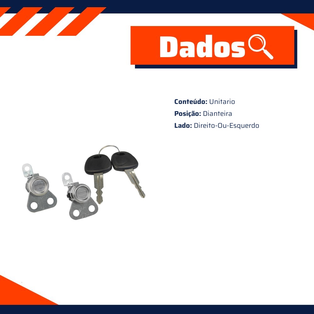 Par de Cilindros Das Portas para Hyundai HR - Universal Automotive - 15048