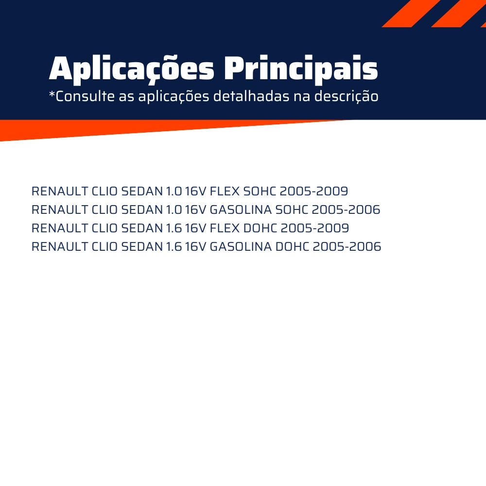 Batente do Porta-Malas para Renault CLIO SEDAN - Universal Automotive - 11098