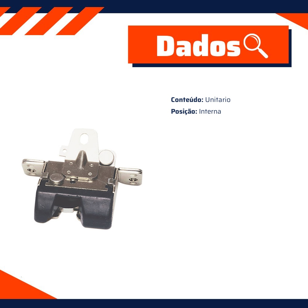 Fechadura Interna do Porta-Malas para Chevrolet Ipanema - Universal Automotive - 40361