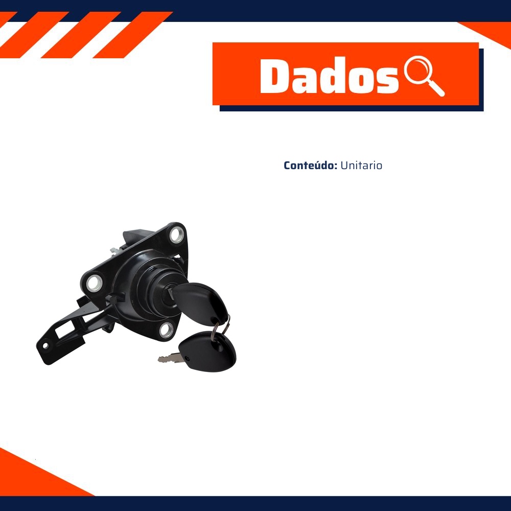 Botão Mecânico para Renault Duster - Universal Automotive - 11702