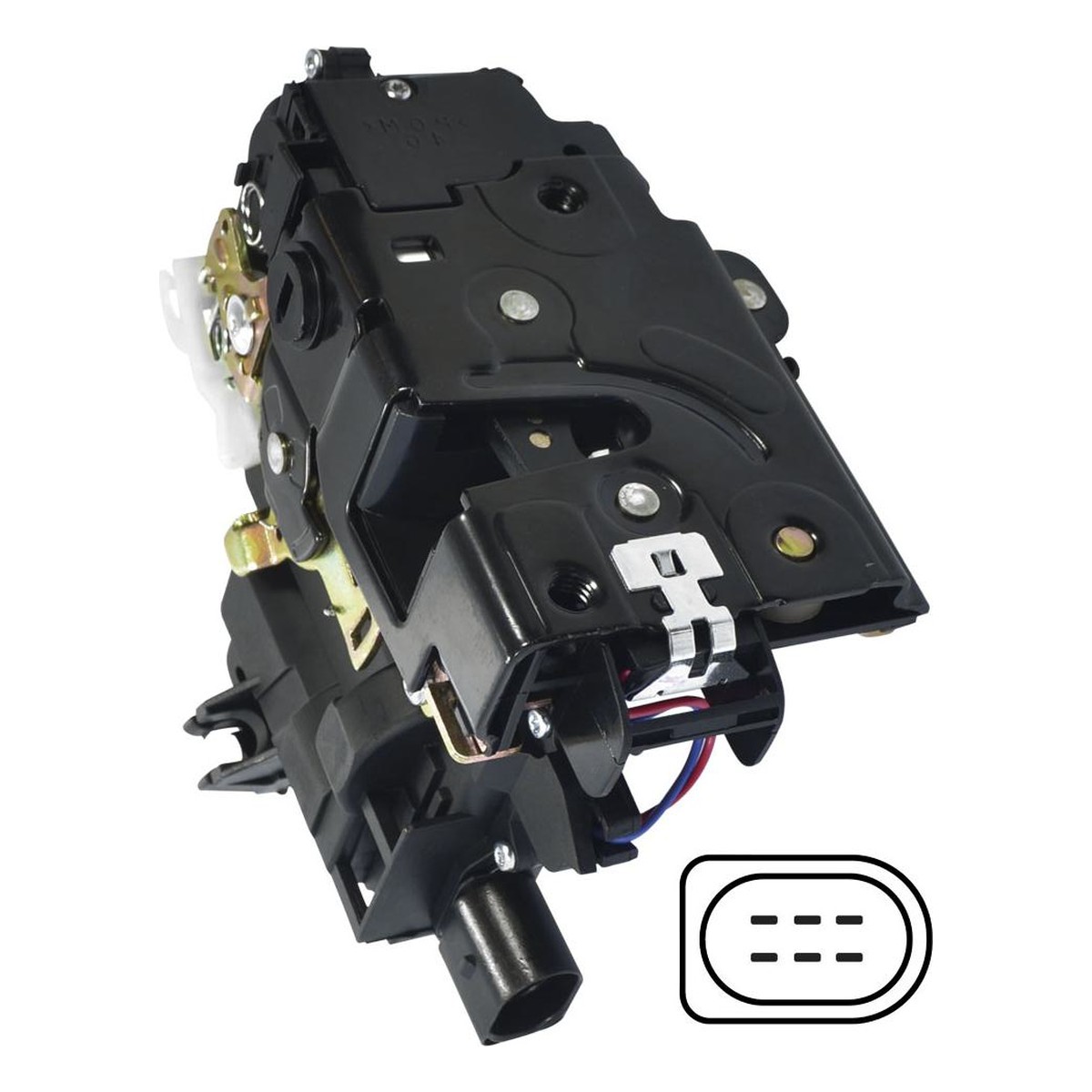Fechadura Elétrica da Porta Traseira para Volkswagen Golf e Passat - Universal Automotive - 23130