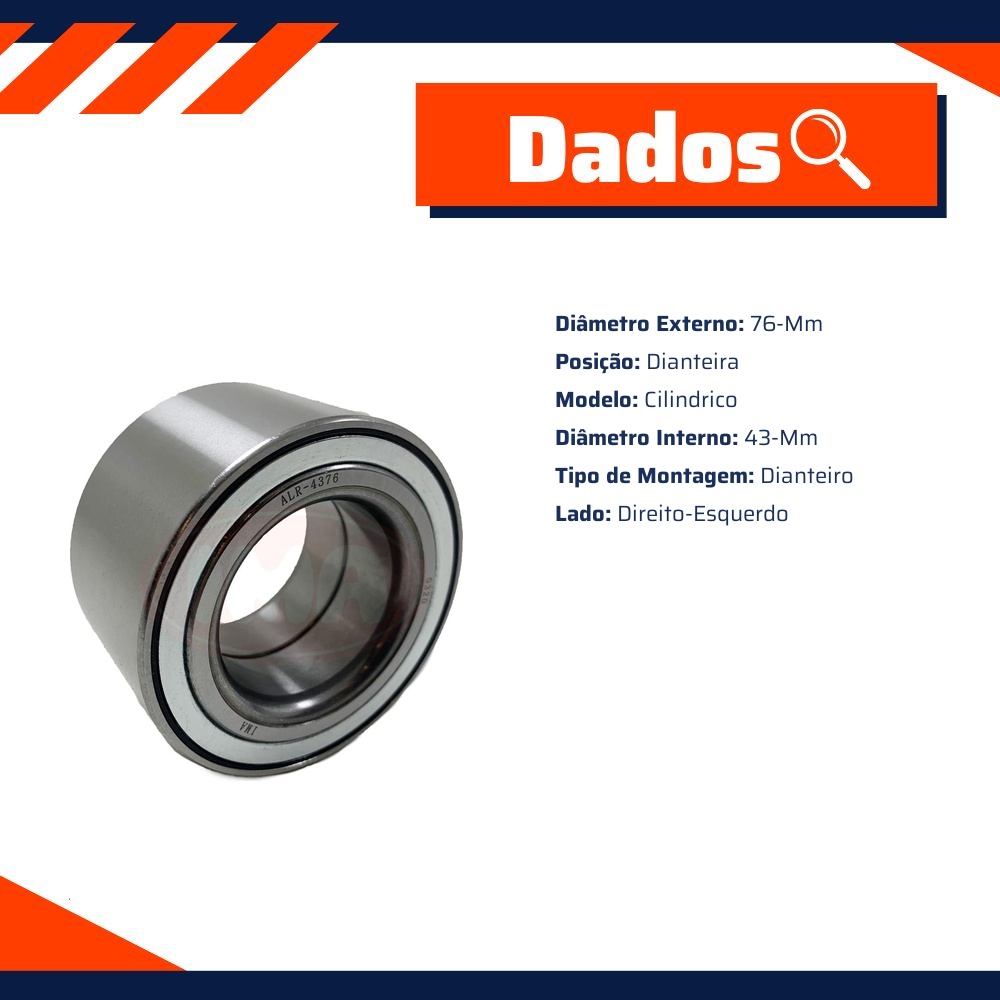 Rolamento de Roda para Nissan X-TRAIL - IMA - ALR-4376
