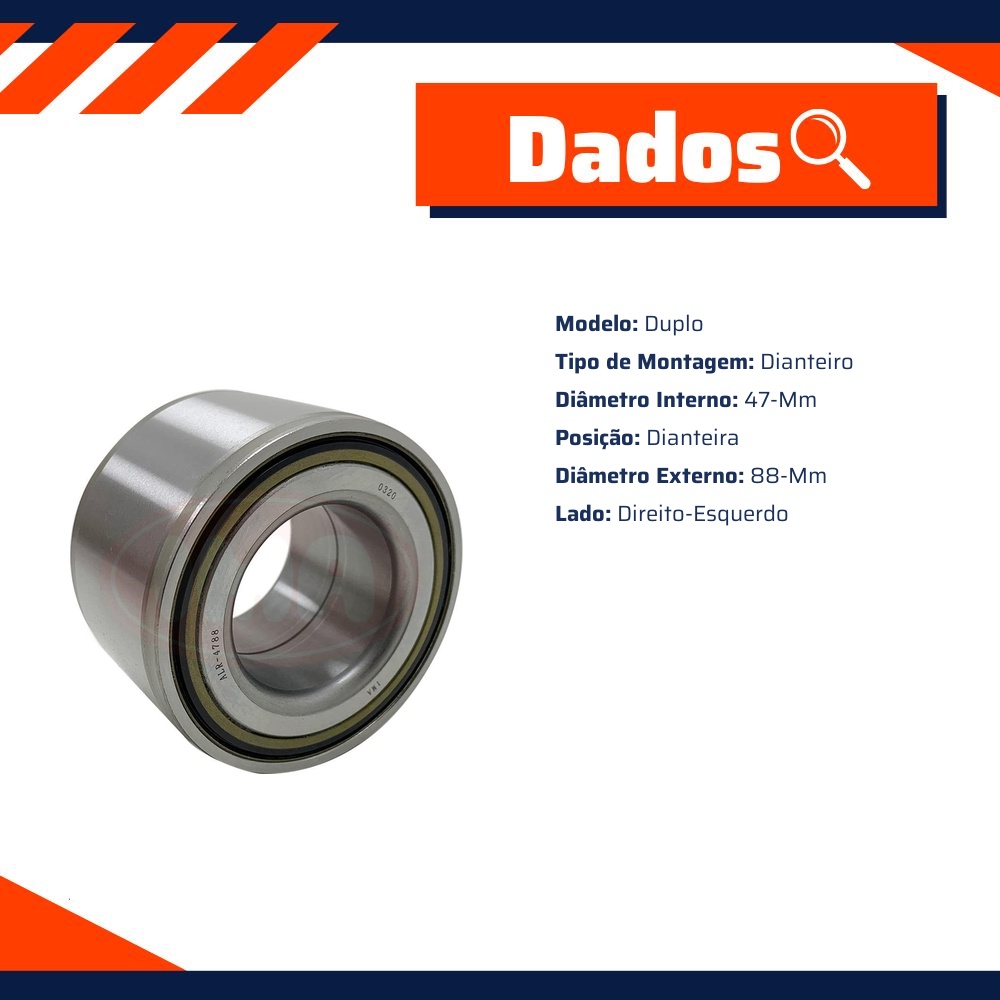 Rolamento de Roda para Ford Ranger - IMA - ALR-4788