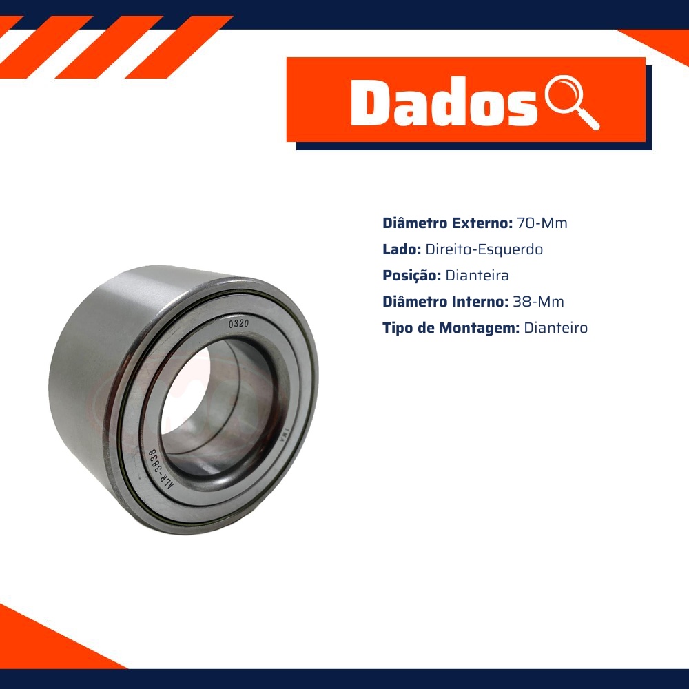 Rolamento de Roda para Lifan 320 - IMA - ALR-3838
