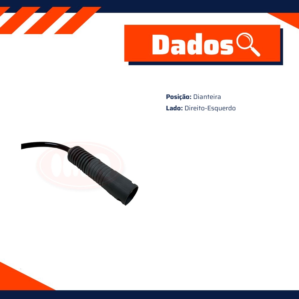 Sensor de Freio ABS Dianteiro - IMA - AL-2068