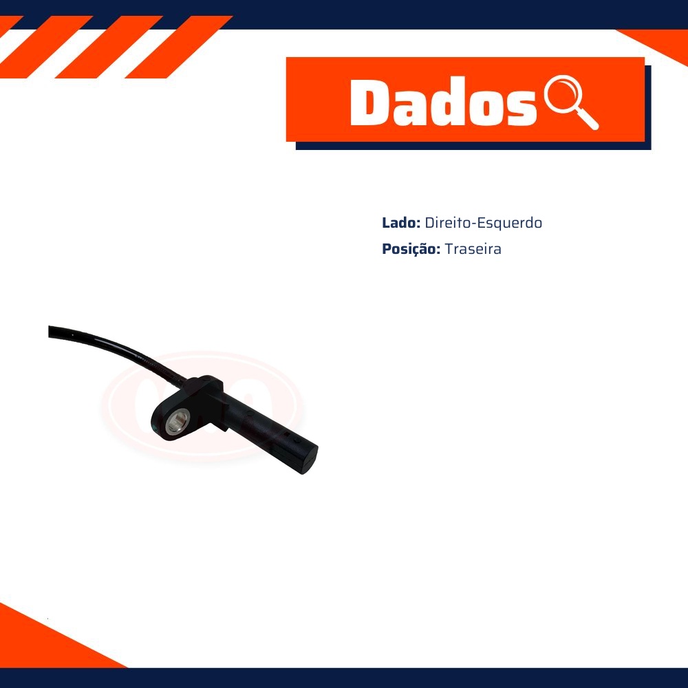 Sensor de Freio ABS Traseiro - IMA - AL-2069