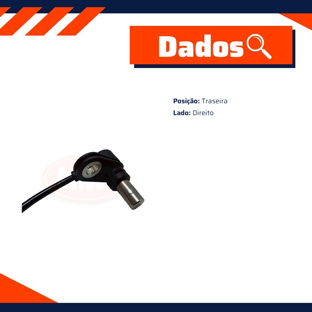 Sensor ABS Traseiro para Ford Ranger - IMA - AL-2125