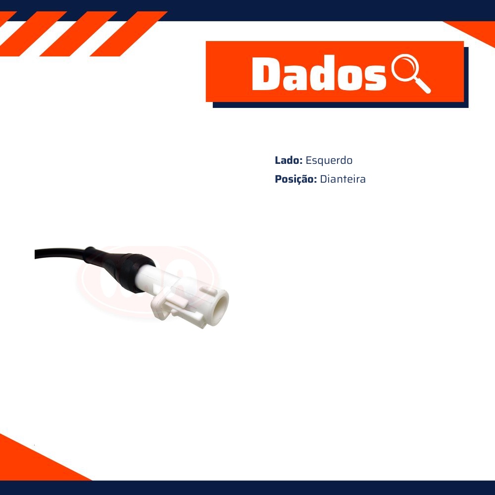 Sensor de Freio ABS Dianteiro Esquerdo - IMA - AL-2083