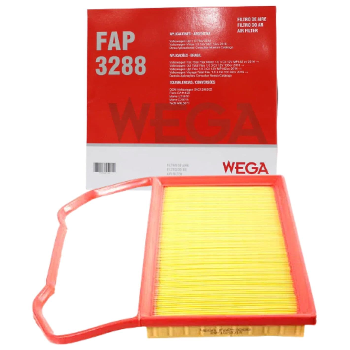 Filtro de Ar do Motor - Wega - FAP-3288