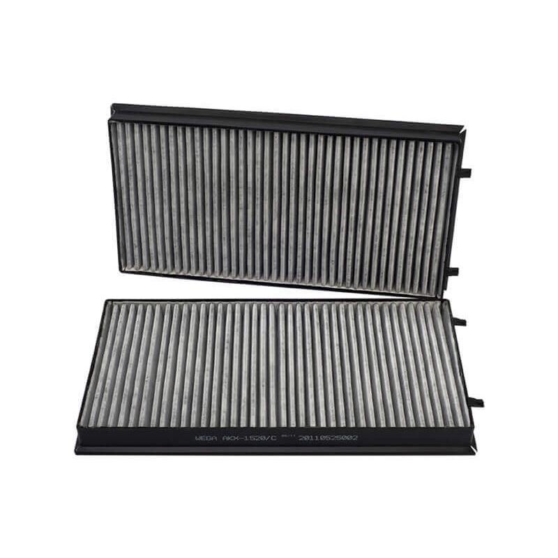 Par Filtro de Ar da Cabine com Carvão Ativado para BMW 745i e 760i - Wega - AKX-1520/C