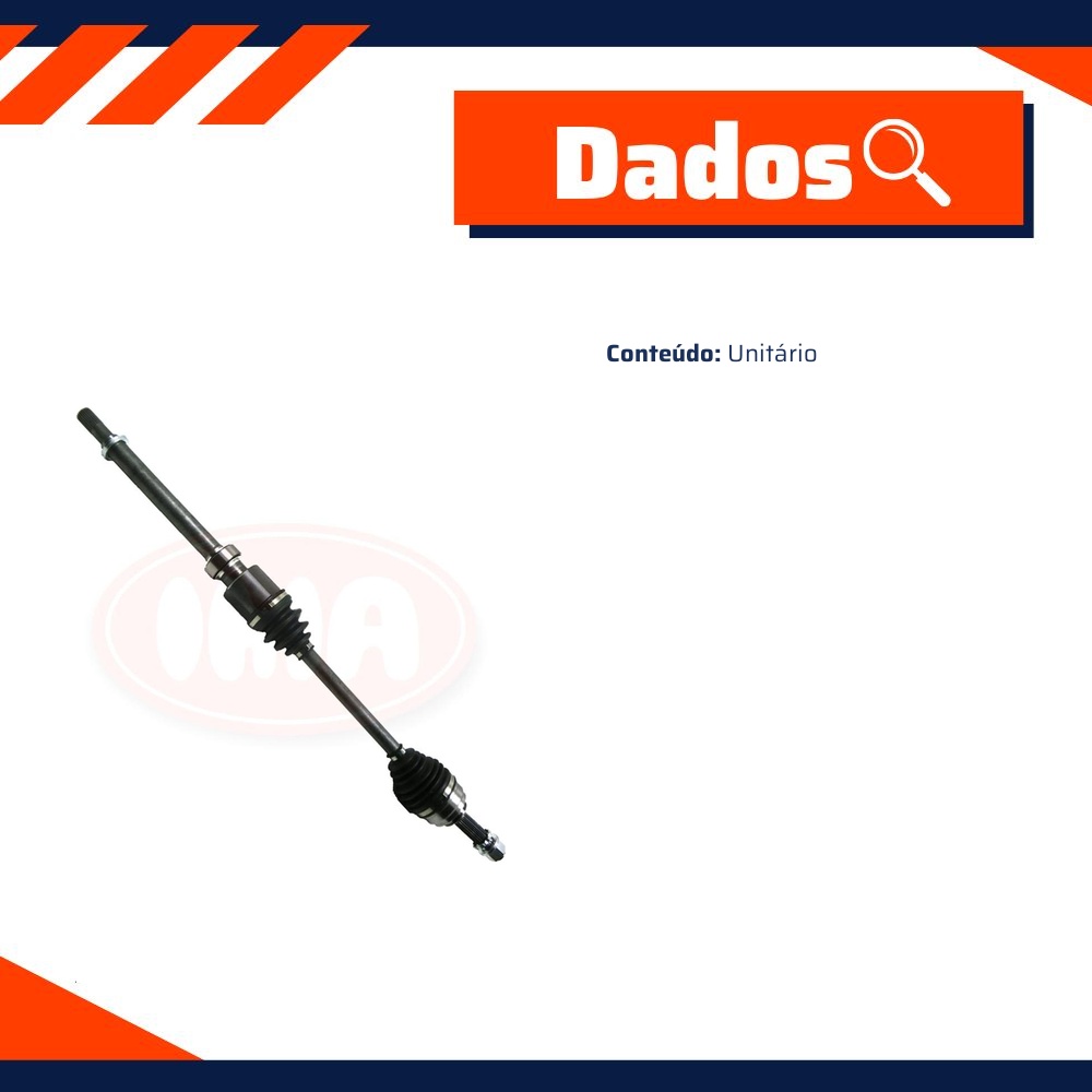 Semi Eixo Direito para Nissan Livina e Tiida - IMA - AL-1665