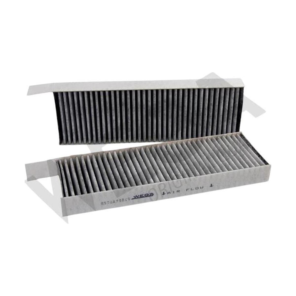 FIltro de Ar Condicionado Cabine com Carvão Ativado - Wega - AKX-1445/C-2