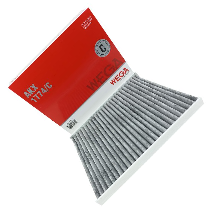 Filtro de Ar da Cabine com Carvão Ativado para JAC T6 - Wega - AKX-1774/C