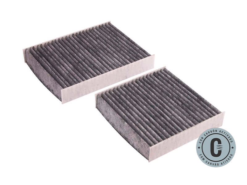 FIltro de Ar Condicionado Cabine com Carvão Ativado - Wega - AKX-35345/C-2