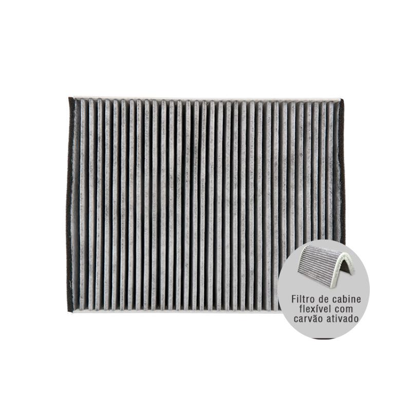 FIltro de Ar Condicionado Cabine com Carvão Ativado - Wega - AKX-3594/CF