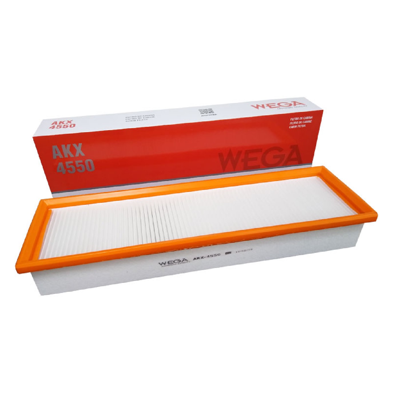 FIltro de Ar Condicionado Cabine - Wega - AKX-4550