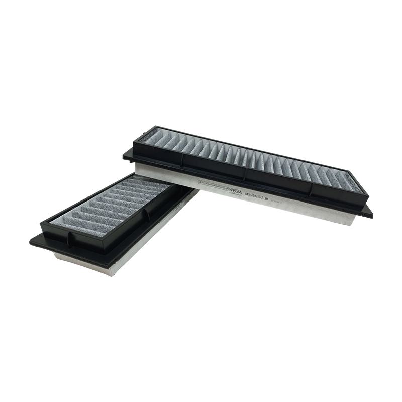 Par FIltro de Ar Condicionado Cabine com Carvão Ativado - Wega - AKX-4594/C-2