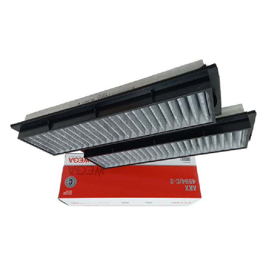 Par FIltro de Ar Condicionado Cabine com Carvão Ativado - Wega - AKX-4594/C-2