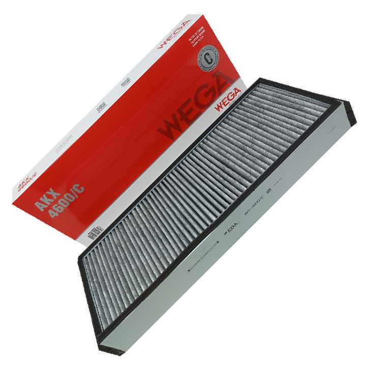 FIltro de Ar Condicionado Cabine com Carvão Ativado - Wega - AKX-4600/C