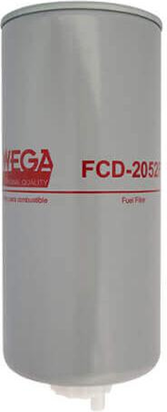 Filtro de Combustível com Dreno - Wega - FCD-2052F