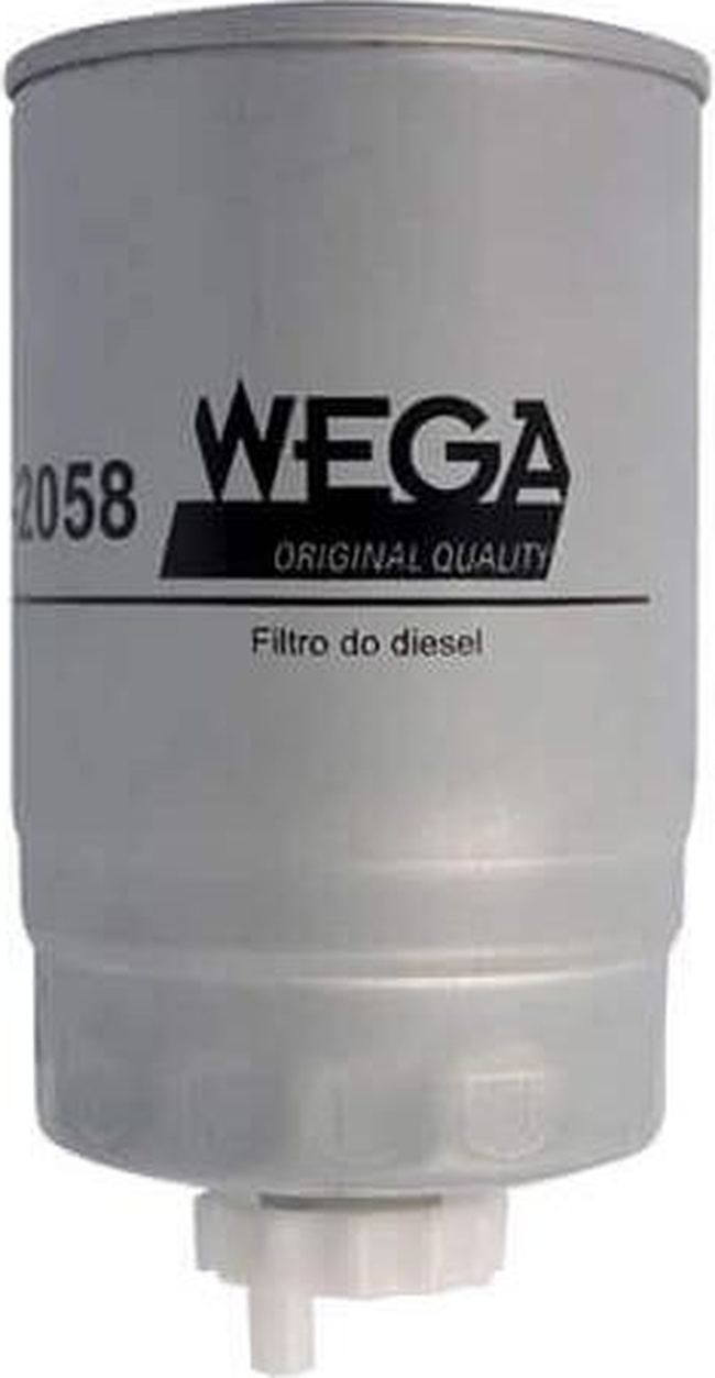 Filtro de Combustível com Dreno - Wega - FCD-2058