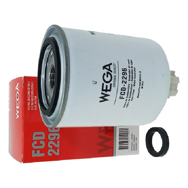 Filtro de Combustível com Dreno - Wega - FCD-2296