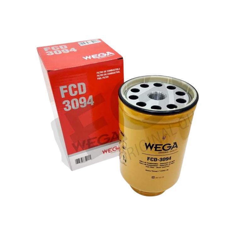 Filtro de Combustível Separador de Água sem Copo - Wega - FCD-3094