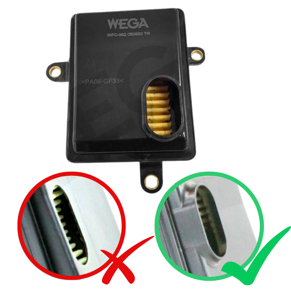 Filtro de Óleo do Câmbio Automático - Wega - WFC-962