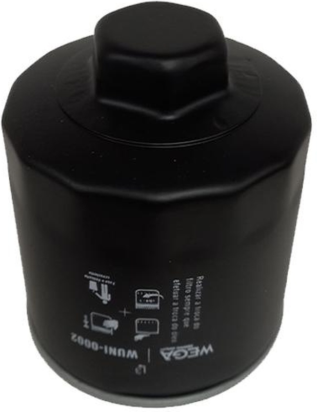 Filtro Blindado de Óleo Lubrificante - Wega - WUNI-0002