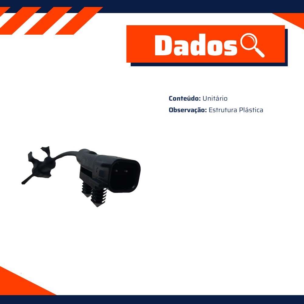 Sensor de Freio ABS Traseiro - IMA - AL-2004