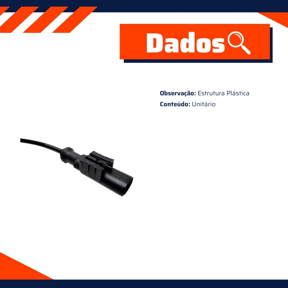 Sensor de Freio ABS Dianteiro - IMA - AL-2014