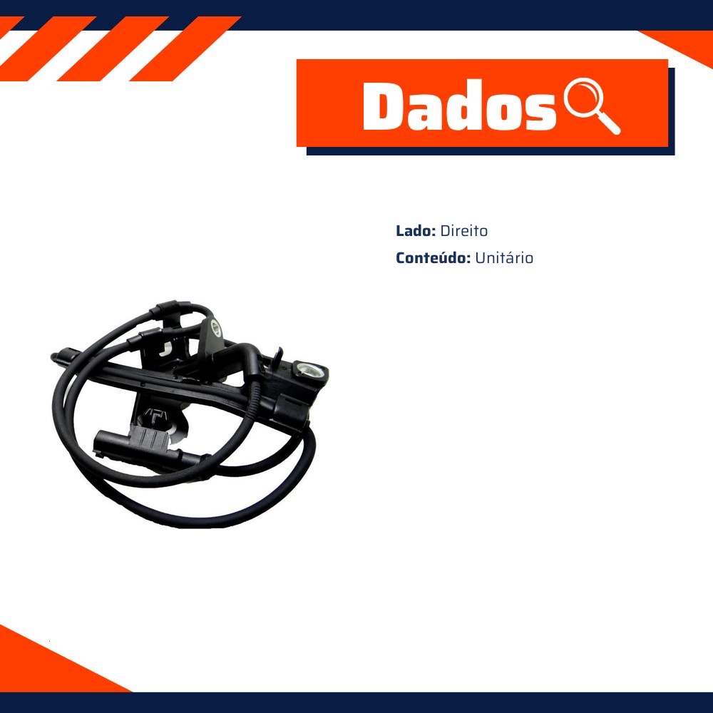 Sensor de Freio ABS Dianteiro - IMA - AL-2032
