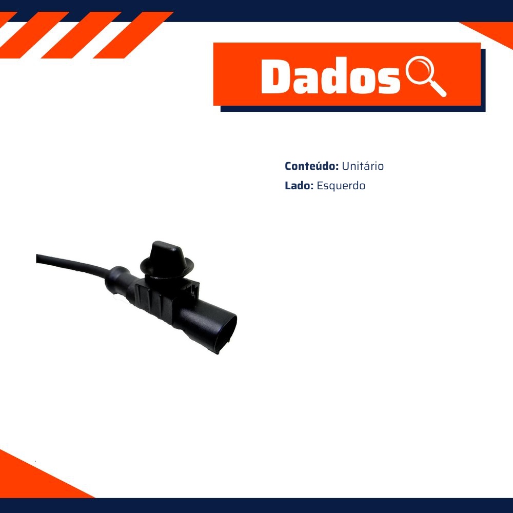 Sensor do Freio ABS Dianteiro para Toyota Corolla e Fielder - IMA - AL-2033